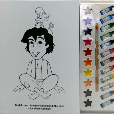 Disney Baby Deluxe Poster Paint & Color