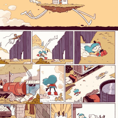 Hildafolk Comics 5: Hilda And The Stone Forest