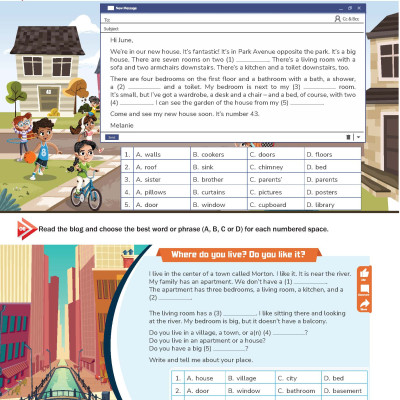 Tăng cường kĩ năng Đọc, Nghe và Giao tiếp Tiếng Anh Lớp 6