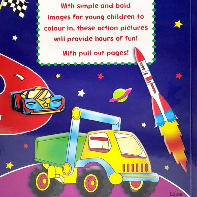 Bumper Action Colouring