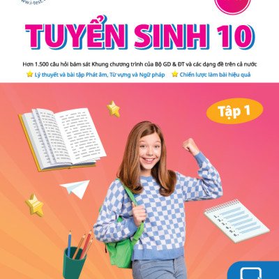 Sách - Dtpboosk - Trọn bộ ôn tập và bộ đề thi thử Tuyển sinh 10 môn Tiếng Anh (nâng cao)