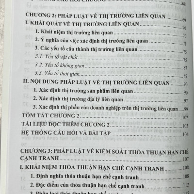 Giáo trình Luật cạnh tranh