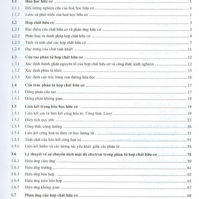 Combo Bộ Sách Hóa Học Hữu Cơ Tập 1 + Tập 2 