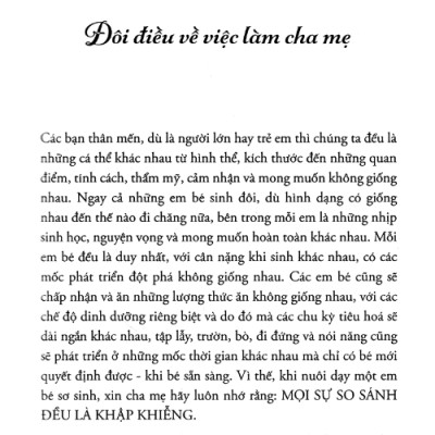 Nuôi Con Không Phải Là Cuộc Chiến 2 - Cuốn 1: Chào Con - Em Bé Sơ Sinh