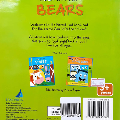 Look Out For Bears Lenticular