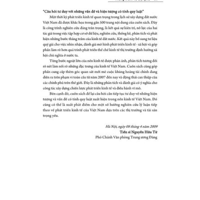 Kinh tế Việt Nam thăng trầm và đột phá ( Xuất bản lần thứ ba) - bản in 2025