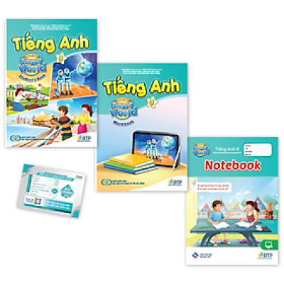 Tiếng Anh 8 i-Learn Smart World - Gói số hóa giáo dục siêu tiết kiệm (SB, WB, NB, Digital Pack)