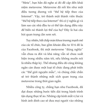 Metarvese - Cuộc Cách Mạng Tiếp Nối Blocchain, Nft Và Tiền Điện Tử