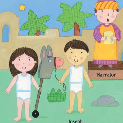 Little First Stickers Nativity Play