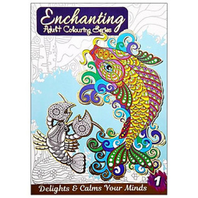 Enchanting Adult Colouring Series: Book 1