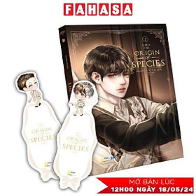 Sách - The Origin Of Species - Nguồn Gốc Các Loài - Tập 2 - Tặng Kèm 2 Bookmark Bồi Cứng