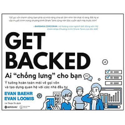 Sách Get backed - Ai "chống lưng" cho bạn - Alphabooks - BẢN QUYỀN