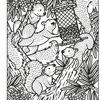 Garden Magic Painting Book