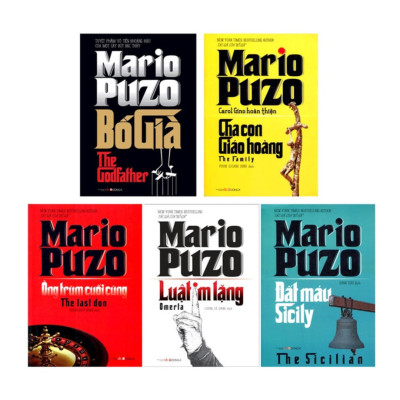 Combo 5 tiểu thuyết của Mario Puzo