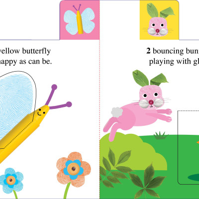 Alphaprints: Easter 123: Lift The Flaps In Every Scene