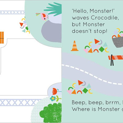 Monster Dash! (Tiny Town Push And Play)