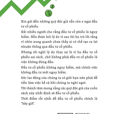 Sách - ĐẦU TƯ CỔ PHIẾU - ĐẦU TƯ CHO TƯƠNG LAI Đầu tư vào cổ phiếu là đầu tư vào thời gian