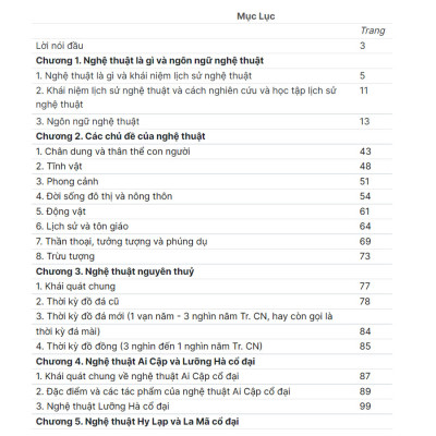 Giáo Trình Lịch Sử Nghệ Thuật - Tập 1 ( Tặng Kèm Sổ Tay)