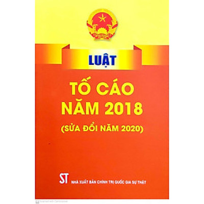 Luật Tố cáo (hiện hành) - ( Sửa đổi năm 2020)