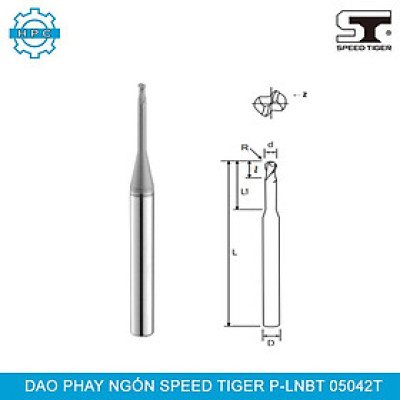 Dao phay cầu cổ dài Speed Tiger P-LNBT 05042T