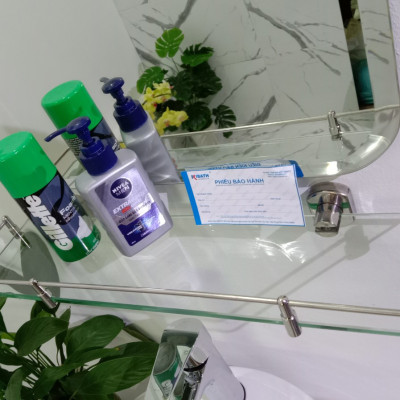 Combo Gương Kệ Kính Cao Cấp Kibath, KB-Combo1