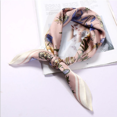 Khăn turban nữ xinh xắn vải silk Kc01