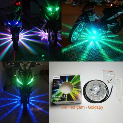 Đèn LED Gầm Xe Máy Ô Tô 48 Tia – Đảo Màu Tự Động, Chớp Nháy Cực Đẹp, Siêu Bền 12V-80V