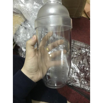 Bình Lắc Pha Chế Cocktail, Trà Sữa bằng nhựa ( Bình Lắc-Shaker Có Vạch Đo Định Lượng Dõ Nét)