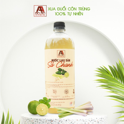 NƯỚC LAU SÀN HỮU CƠ AN AN- HƯƠNG SẢ CHANH-1000ML