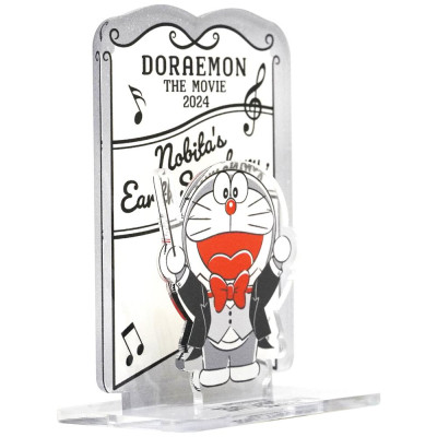 Mô Hình Standee Mica Doraemon - Phiên Bản Movie 2024 - Màu Xám