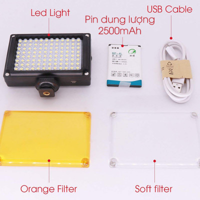 Đèn Led Mini Cho Điện Thoại Ulanzi FT-96 - Hàng Chính Hãng