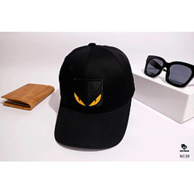 Nón kết, mũ lưỡi trai Đôi mắt mèo phối vải kaki form chuẩn thời trang cao cấp