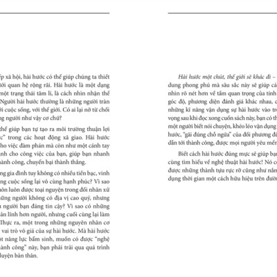 Hài Hước Một Chút Thế Giới Sẽ Khác Đi (ML)