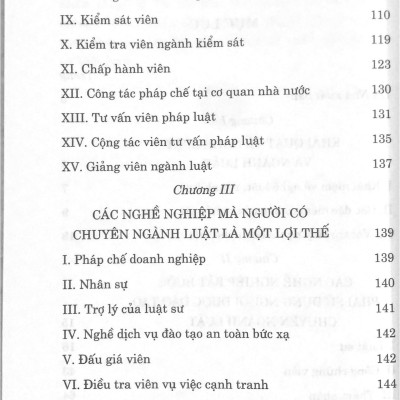 Nghề Luật và cơ hội nghề nghiệp cho người học luật