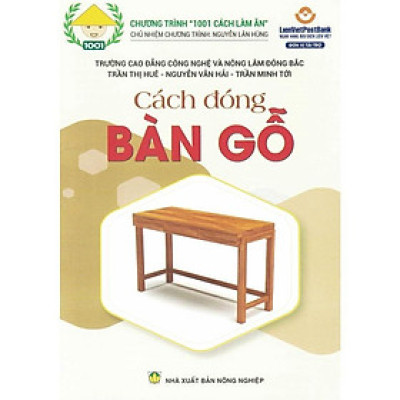 Sách - Cách Đóng Bàn Gỗ - NXB Nông Nghiệp