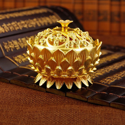 Lư Đốt Hương Hình Hoa Sen, Lư Xông Trầm Giải Tỏa Mệt Mỏi - HENRYSA