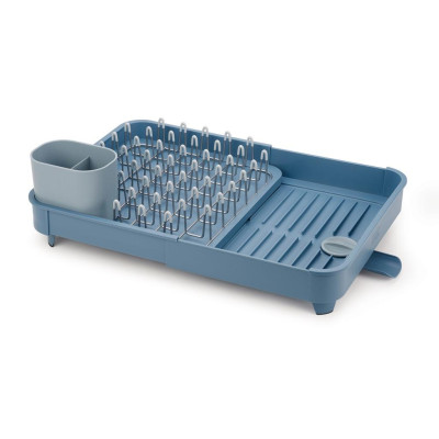 Kệ phơi tách chén Joseph Joseph 003123 - Extend Expandable Dish Drainer Editions Blue
