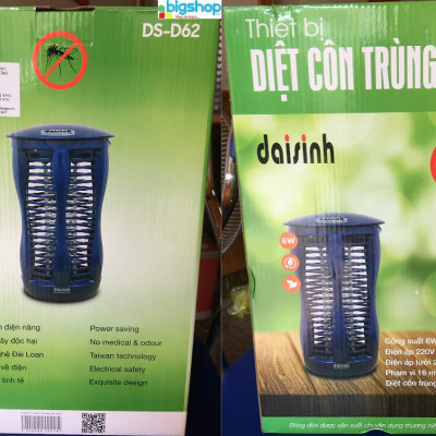 Đèn Diệt Côn Trùng Đại Sinh DS-D62 (xanh) Tặng 1 đèn ngủ cảm ứng ánh sáng hình ly