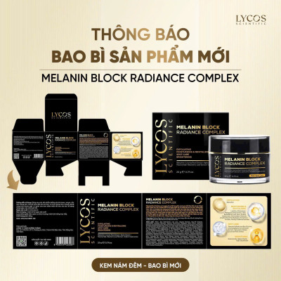 Combo Sáng Da Mờ Nám Lycos : Tinh chất Peel Da Lycos + Kem Nám Đêm Lycos - Xóa nhăn, nám tàn nhang
