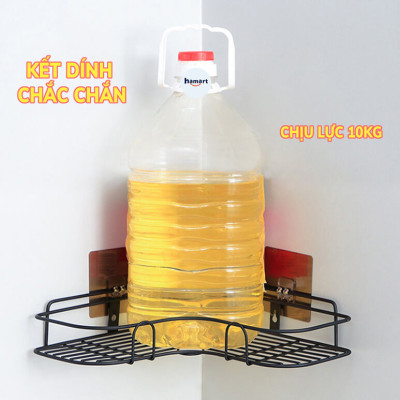 Miếng Dán Thay Thế Kệ Góc Tường Inox 14x6CM Dự Phòng Kệ Tam Giác Tròn Móc Treo Đồ Nặng Siêu Dính