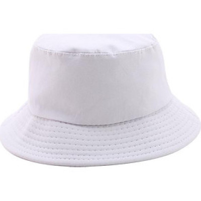 Mũ Tai Bèo Bucket Trơn - Trắng