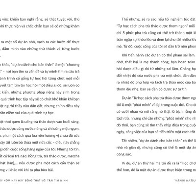 Ngày Hôm Nay Hãy Sống Thật Với Trái Tim Mình - 55 Chỉ Dẫn Vượt Qua Chán Nản Trong Cuộc Sống Thường Ngày