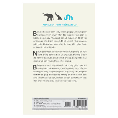 Cuốn Sách Tâm Lý Được Yêu Thích Nhất Hoa Kỳ Năm 2019 Giúp Bạn Thay Đổi Thói Quen, Hành Động Và Lối Suy Nghĩ: Tối Giản Tâm Trí