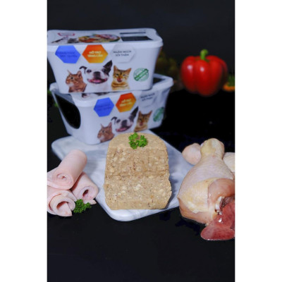 Pate Tươi Chó Mèo Vị Gà Collagen (Mixed Chicken With Collagen)