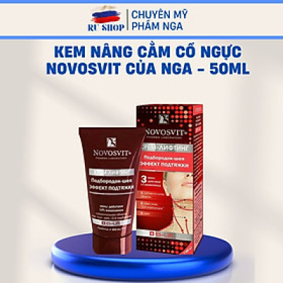 Kem nâng cằm cổ Novosvit chống chảy xệ