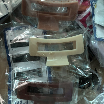 Kẹp Tóc Càng Cua Chữ Nhật Cặp Tóc Phụ Kiện Tóc Cao Cấp ( giao ngẫu nhiên )