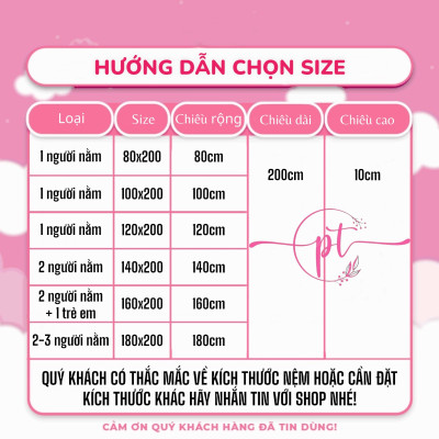 Nệm Cao Su Non America Đệm Cao Su Non Hàng Chính Hãng Gấp 3 Đủ Size 1m Đến 1m8 Dày 10cm