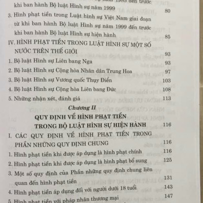 Sách - Hình phạt tiền trong pháp luật hình sự Việt Nam và thực tiễn áp dụng