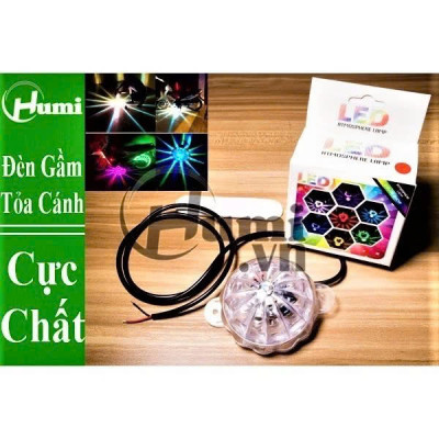 Đèn LED Gầm Xe Máy Ô Tô 48 Tia – Đảo Màu Tự Động, Chớp Nháy Cực Đẹp, Siêu Bền 12V-80V