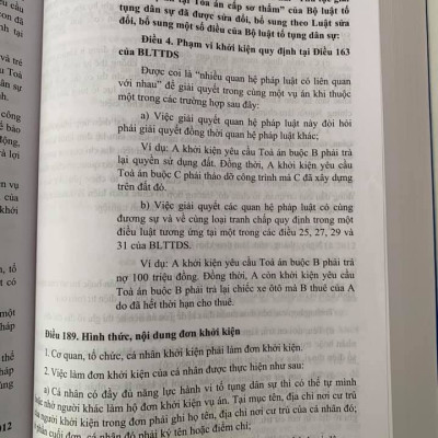 Chỉ dẫn tra cứu, áp dụng Bộ luật tố tụng dân sự năm 2015